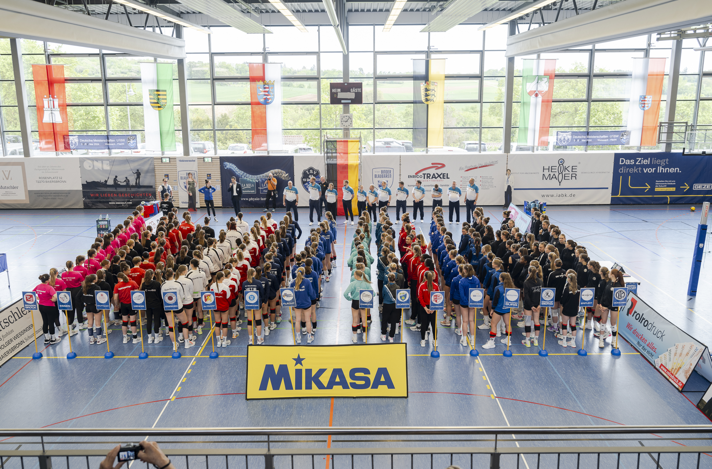 Ausrichter  Deutsche Meisterschaft U18W Volleyball  04.05.2024 + 05.05.2024